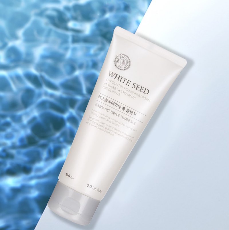 Thefaceshop White Seed Exfoliating Cleansing Foam
