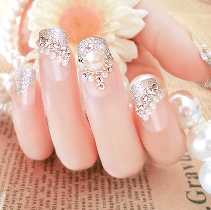 Những mẫu nail đẹp nail đính đá đẹp nhất
