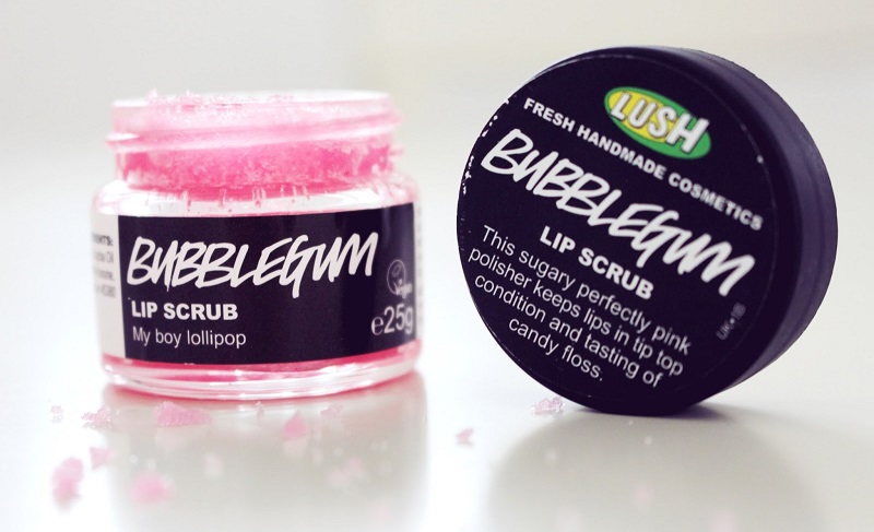 Tẩy tế bào chết cho môi bằng LUSH Bubblegum Lip Scrub